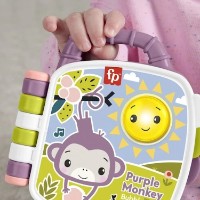 Cartea muzicală Fisher Price Purple Monkey (JFC75) imaginea #6 — magazin online Desire.md