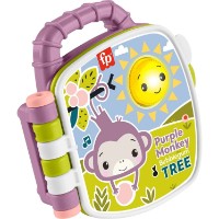 Cartea muzicală Fisher Price Purple Monkey (JFC75) imaginea #7 — magazin online Desire.md