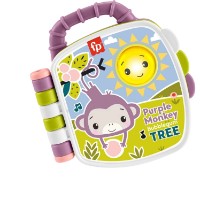 Cartea muzicală Fisher Price Purple Monkey (JFC75)