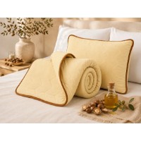 Комплект подушка и одеяло Dormeo Nature Comforter 140x200cm Argan Oil фото №2 — интернет-магазин Desire.md