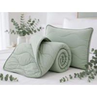 Комплект подушка и одеяло Dormeo Nature Comforter 140x200cm Eucalyptus