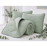 Комплект подушка и одеяло Dormeo Nature Comforter 200x200cm Eucalyptus