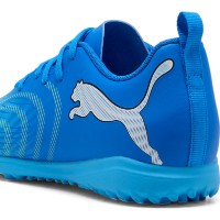 Ghete pentru fotbal Puma Future 9 Play TT Jr Ultra Blue/Puma White/Luminous Blue/Fizzy Melon, s.32.5 imaginea #6 — magazin online Desire.md