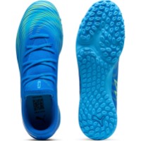 Ghete pentru fotbal Puma Future 9 Play TT Ultra Blue/Puma White/Luminous Blue/Fizzy Melon, s.39 imaginea #4 — magazin online Desire.md