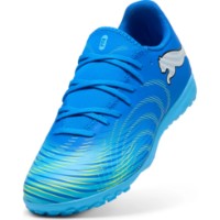 Ghete pentru fotbal Puma Future 9 Play TT Ultra Blue/Puma White/Luminous Blue/Fizzy Melon, s.44 imaginea #5 — magazin online Desire.md