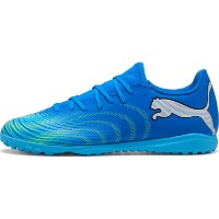 Ghete pentru fotbal Puma Future 9 Play TT Ultra Blue/Puma White/Luminous Blue/Fizzy Melon, s.44.5 imaginea #2 — magazin online Desire.md