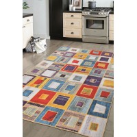 Covor Conceptum Hypnose Folk Chenille Multicolor BA 39 1.40x1.90m