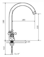 Baterie bucătărie Zegor DTZ4-A imaginea #2 — magazin online Desire.md