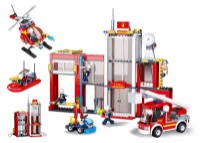 Set de construcție Sluban Fire Station (B0631) imaginea #2 — magazin online Desire.md