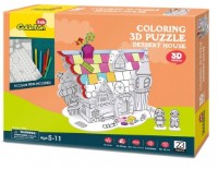 Puzzle 3D-constructor Cubic Fun Dessert House (P688h)