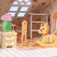 3D пазл-конструктор Cubic Fun Dreamy Dollhouse (P645h) фото №3 — интернет-магазин Desire.md