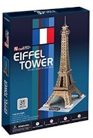 Puzzle 3D-constructor Cubic Fun Eiffel Tower (3C044h) imaginea #2 — magazin online Desire.md