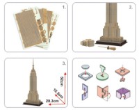 Puzzle 3D-constructor Cubic Fun Empire State Building (3C246h) imaginea #4 — magazin online Desire.md