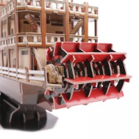 3D пазл-конструктор Cubic Fun Mississippi Steamboat (T4026h)