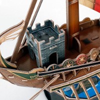 Puzzle 3D-constructor Cubic Fun Roman Warship (T4032h) imaginea #3 — magazin online Desire.md