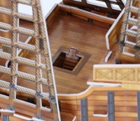 Puzzle 3D-constructor Cubic Fun Santa Maria schooner (T4008h) imaginea #3 — magazin online Desire.md