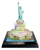 Puzzle 3D-constructor Cubic Fun Statue of Liberty (L505h) imaginea #1 — magazin online Desire.md