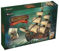 Puzzle 3D-constructor Cubic Fun The San Felipe (2T4017h) imaginea #2 — magazin online Desire.md