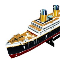 Puzzle 3D-constructor Cubic Fun Titanic Small (T4012h) imaginea #3 — magazin online Desire.md
