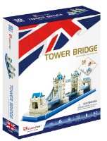 3D пазл-конструктор Cubic Fun Tower Bridge (3C238h)