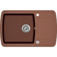 Chiuvetă de bucătărie Aquasanita Helika Lira SQL101 Copper imaginea #1 — magazin online Desire.md