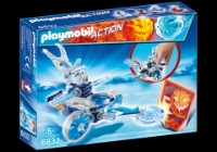 Set de construcție Playmobil Action: Frosty with Disc Shoot (6832)