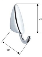 Держатель для полотенец Remer ZP 50 фото №2 — интернет-магазин Desire.md