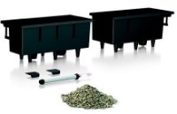 Ghiveci Lechuza Balconera Cottage 80 White imaginea #3 — magazin online Desire.md