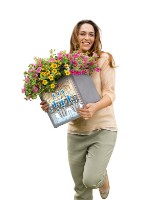 Ghiveci Lechuza Canto Color Square 30 Graphite Black imaginea #2 — magazin online Desire.md