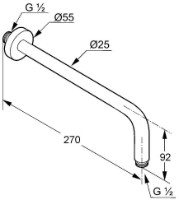 Душевой отвод Kludi A-QAi 3S DN15 (6651305-00) фото №2 — интернет-магазин Desire.md