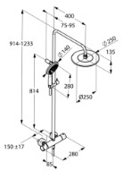 Душевой набор Kludi Freshline (6709205-00) фото №3 — интернет-магазин Desire.md