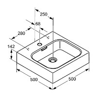 Lavoar Kludi Esprit (56W0543) imaginea #2 — magazin online Desire.md
