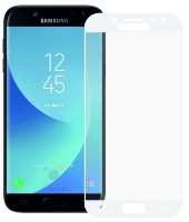 Защитное стекло для смартфона Cover'X Samsung J7 2017 (full covered) White