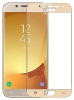 Защитное стекло для смартфона Cover'X Samsung J7 2017 Tempered Glass (full covered) Gold