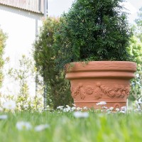 Цветочный горшок Prosperplast Decora DBDE45-R736 фото №4 — интернет-магазин Desire.md