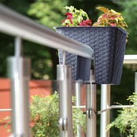 Ghiveci Prosperplast Ratolla Square DRLB400-7529U imaginea #2 — magazin online Desire.md