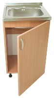 Dulap de bucătărie sub chiuvetă Sanmaximus Stand 50x40 Beech imaginea #2 — magazin online Desire.md