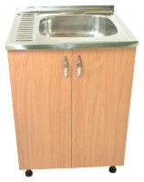 Кухонная тумба под мойку Sanmaximus Stand 60x45 Beech фото №1 — интернет-магазин Desire.md