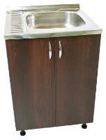 Кухонная тумба под мойку Sanmaximus Stand 60x45 Walnut фото №1 — интернет-магазин Desire.md