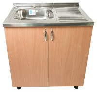 Кухонная тумба под мойку Sanmaximus Stand 80x45 Beech фото №1 — интернет-магазин Desire.md