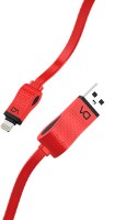 Cablu USB DA Lightning cable Red (DT0010A)