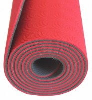 Covoraș fitness Bodhi Yoga Lotus Pro Red