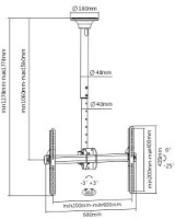 Suport TV Signal PLB-CE946-01L (E93524) imaginea #2 — magazin online Desire.md