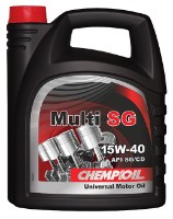 Моторное масло Chempioil Multi SG SAE API SG/CD 15W-40 4L