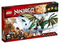 Set de construcție Lego Ninjago: The Green NRG Dragon (70593)