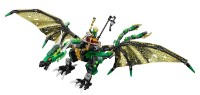 Set de construcție Lego Ninjago: The Green NRG Dragon (70593)