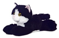 Jucărie de pluș Aurora Maynard Black & White Cat 20cm (12743)