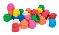 Set de construcție Clementoni Clemmy 24 Soft Blocks Set (14889) imaginea #2 — magazin online Desire.md