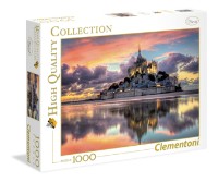Puzzle Clementoni 1000 Mont Saint-Michel (39367) imaginea #2 — magazin online Desire.md