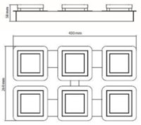 Lustră Horoz Likya-6 (36007000601) imaginea #3 — magazin online Desire.md